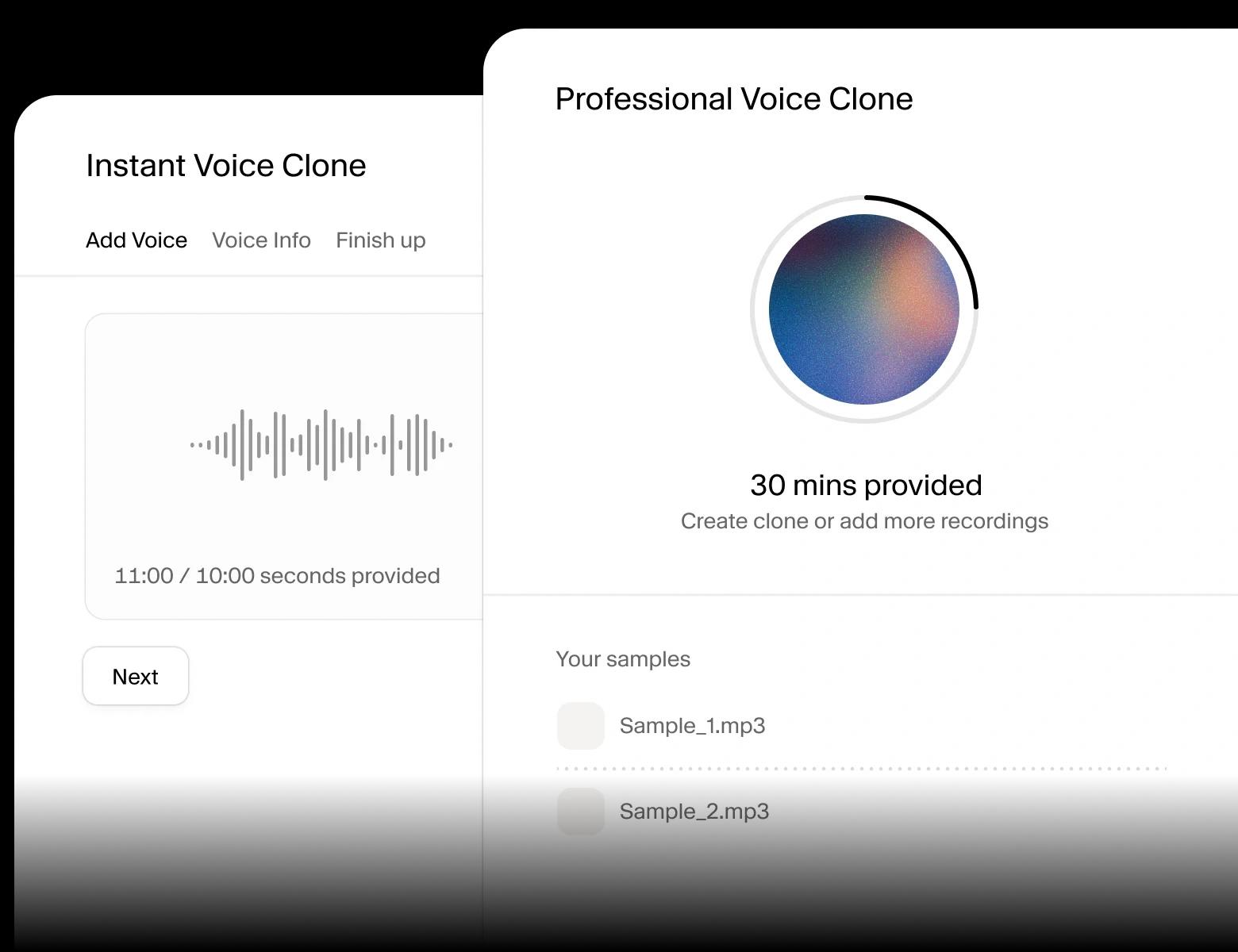 Evom Labs voice cloning experience